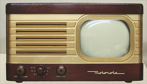  Сам телевизор. 1947 год. Настоящий винтаж. [LiveJournal] 