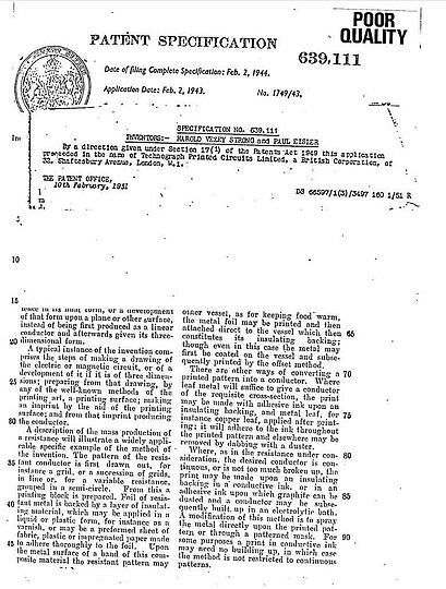 патент Эйслера