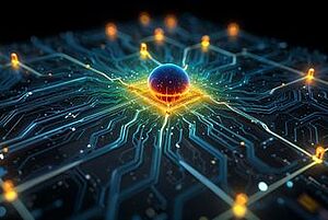 светодиод (стилизованное изображение)