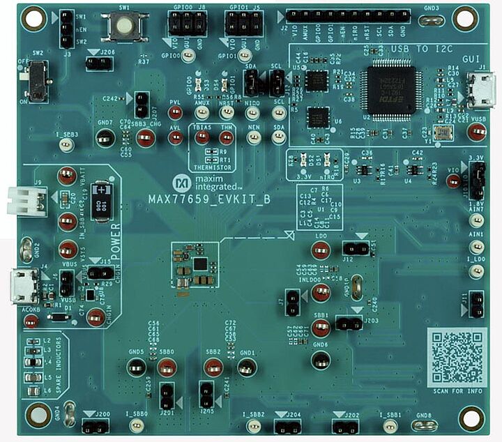 Оценочный набор MAX77659EVKIT