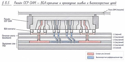 РИСУНОК: разъём OCP OAM