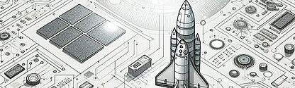 космический аппарат. изображение сгенерировано нейросетью