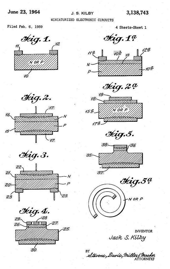 Патент US3138743A — страница 1