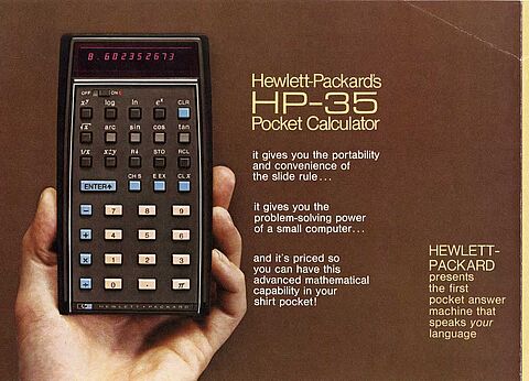 Калькулятор Hewlett Paccard HP-35