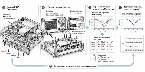 СХЕМА: &laquo;Настройка терминала после сборки&raquo;