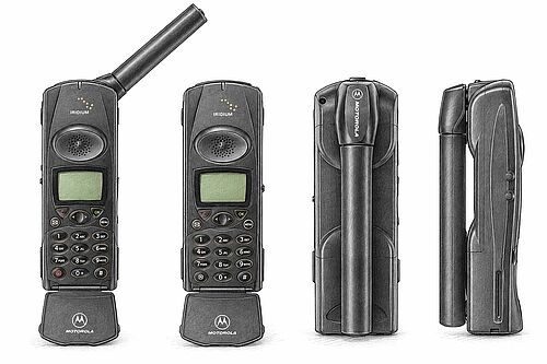 ИЛЛЮСТРАЦИЯ: терминал Iridium конца 1990-х годов (9500)