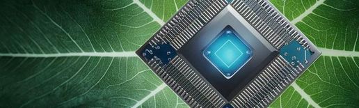 производство микроэлектроники (стилизованное изображение)